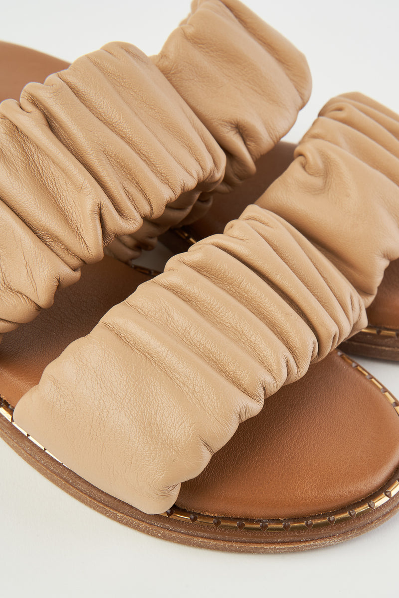 Teak Sandal - Oatmeal