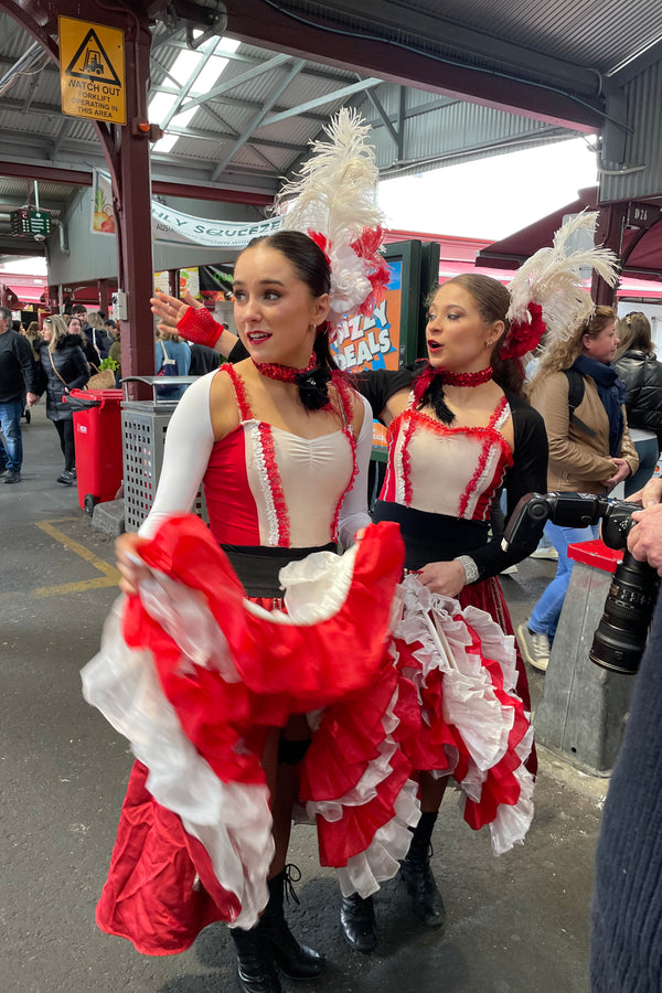 Can Can girls at Bastille Day Festival, Melbourne