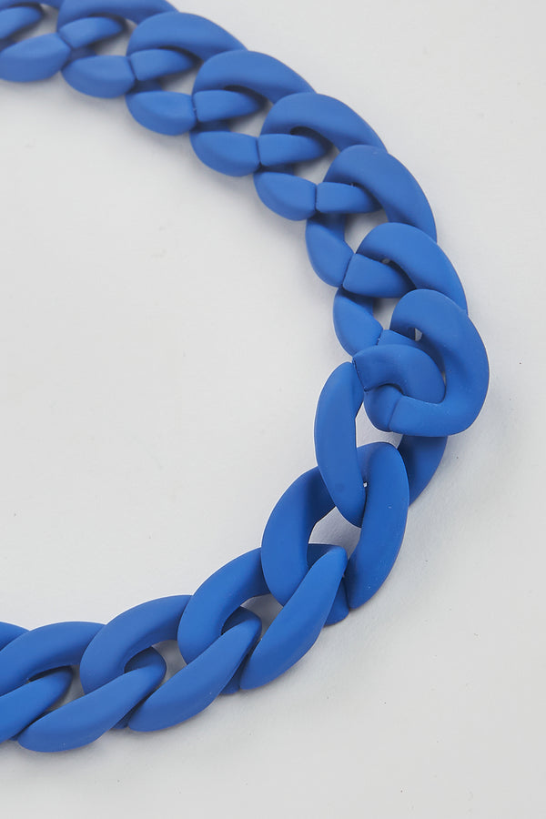 Cobalt Chain Necklace