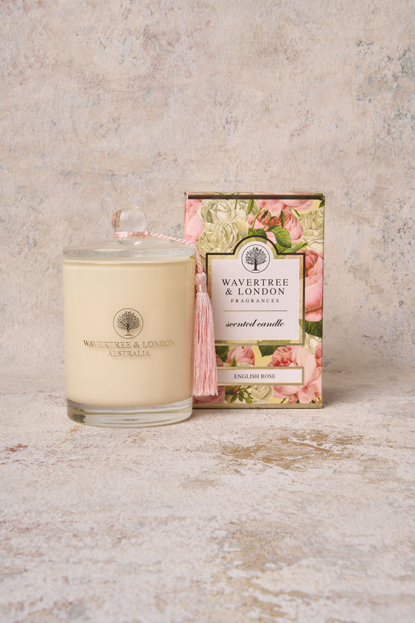 Wavertree & London English Rose Candle