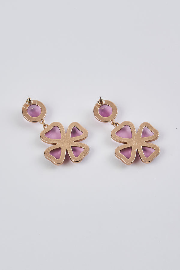 Floral Droplet Earrings
