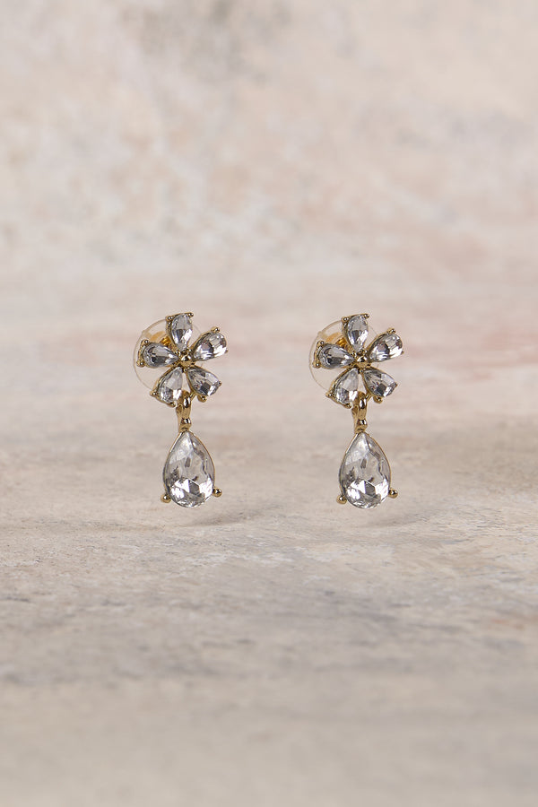 Flower Droplet Earrings