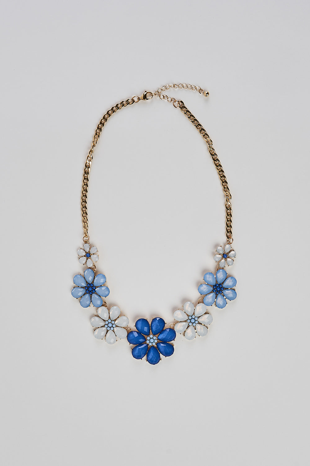 Beautiful Forget-Me-Not Flower Necklace | Zazzle