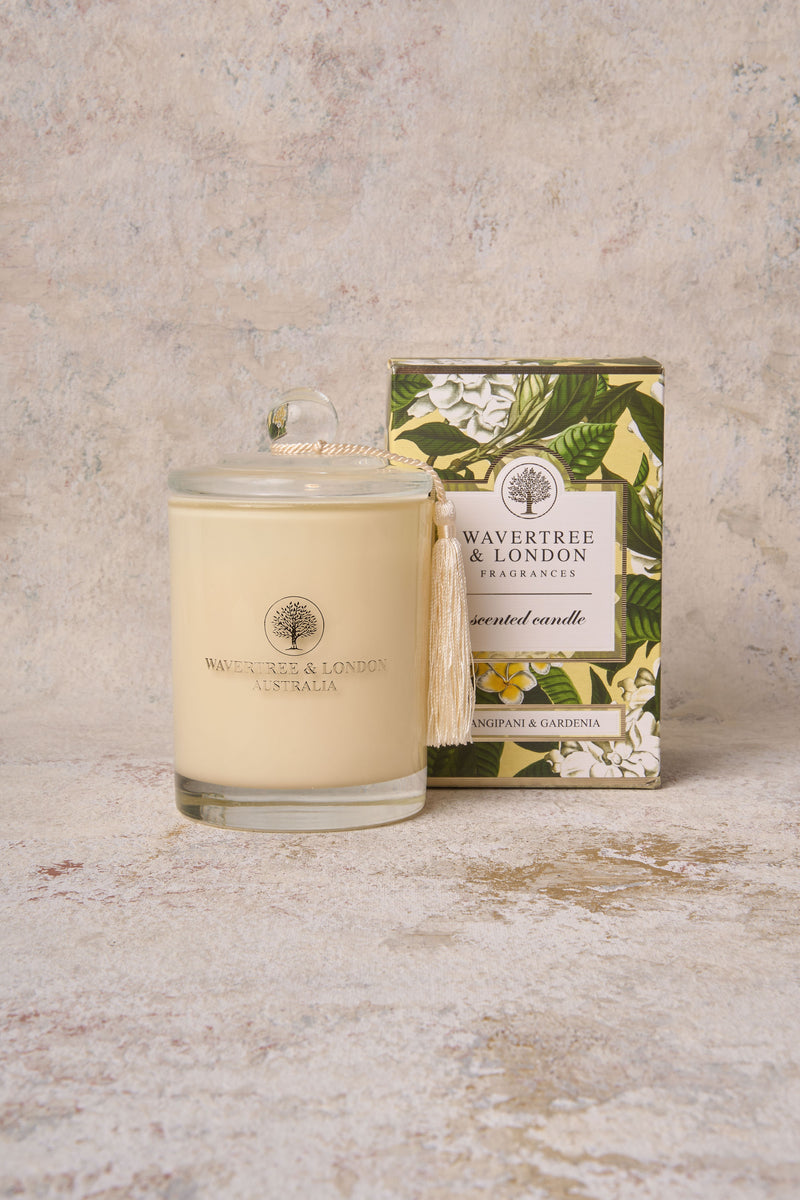 Wavertree and London Frangipani and Gardenia Candle
