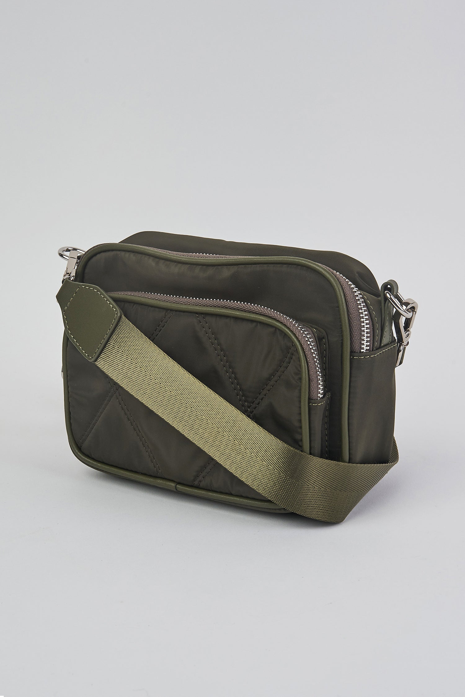 Green canvas sale crossbody bag