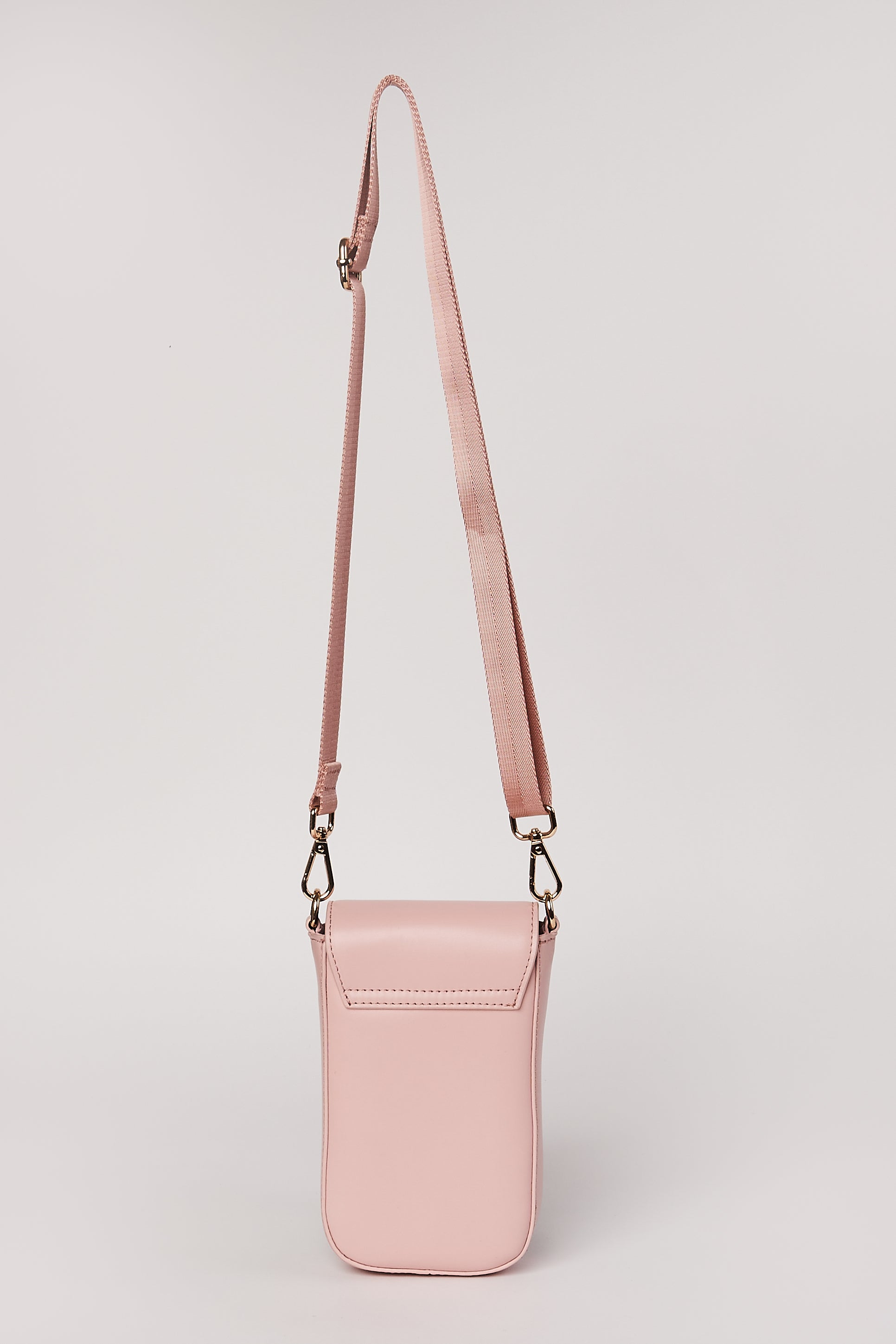 Pink leather outlet crossbody