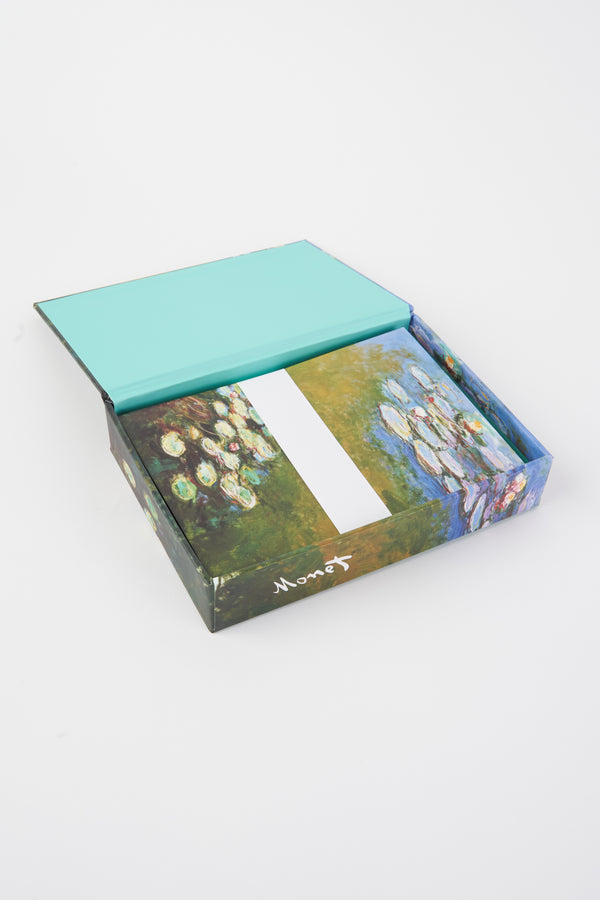 Monet Fliptop Notecard Box