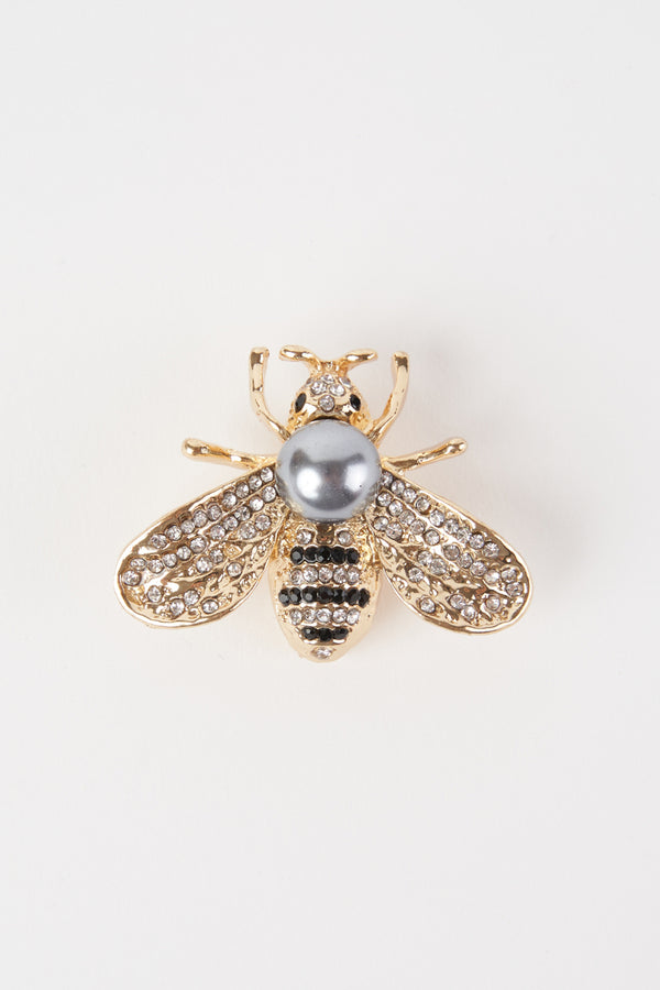 Pearl Bee Brooch