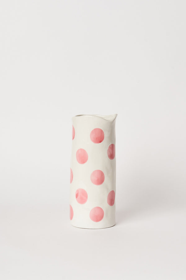 Pink Spot Vase