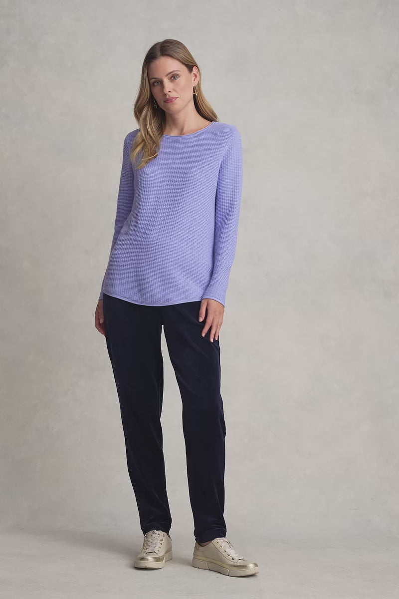 Organic Cotton Jumper - Soft Lilac