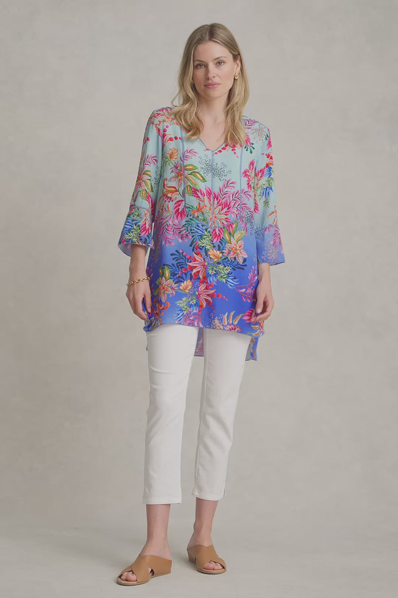 Top Stitch Kaftan - Midsummer Paisley