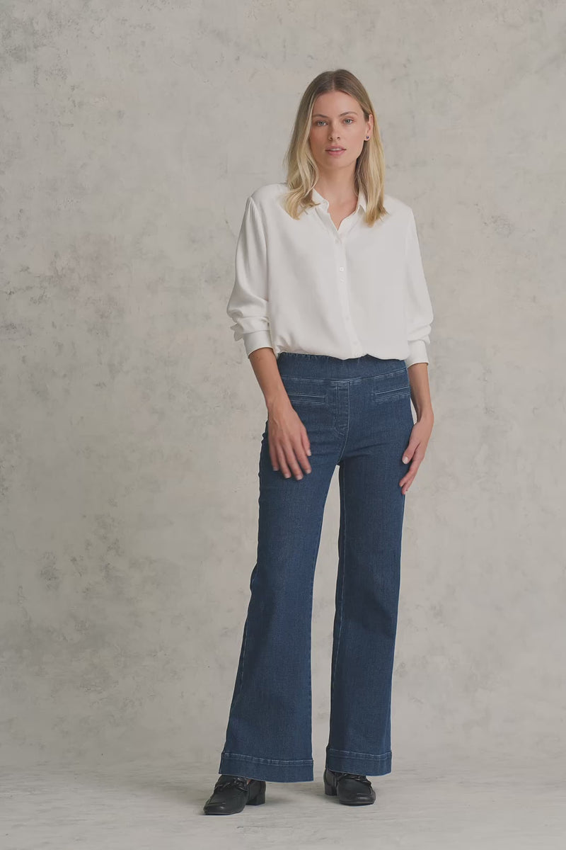 Bengajean® Le Flare - Dark Wash Denim