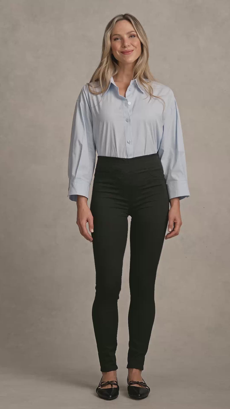 Bengajean® Full Length Skinny Leg - Black