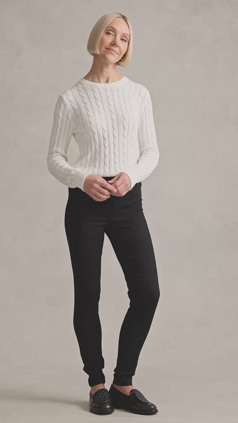 Bengajean® Full Length Skinny Leg - Black