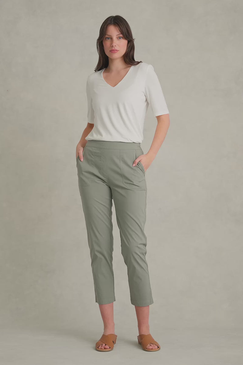 Lightweight Cotton Pant - Pistachio