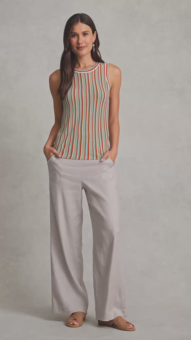 Stripe Knit Top - Multi Stripe