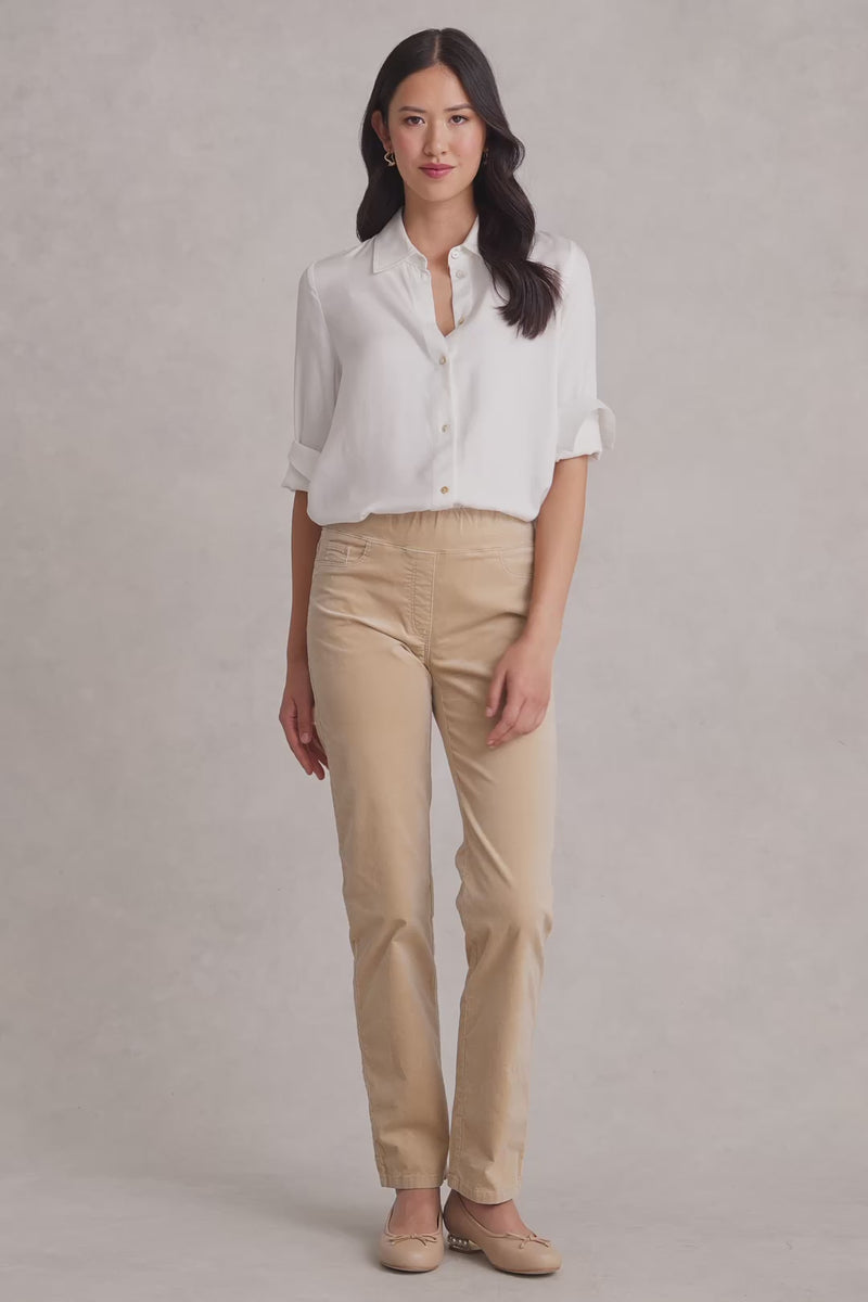 Bengajean® Velvet Straight Leg - Light Sable