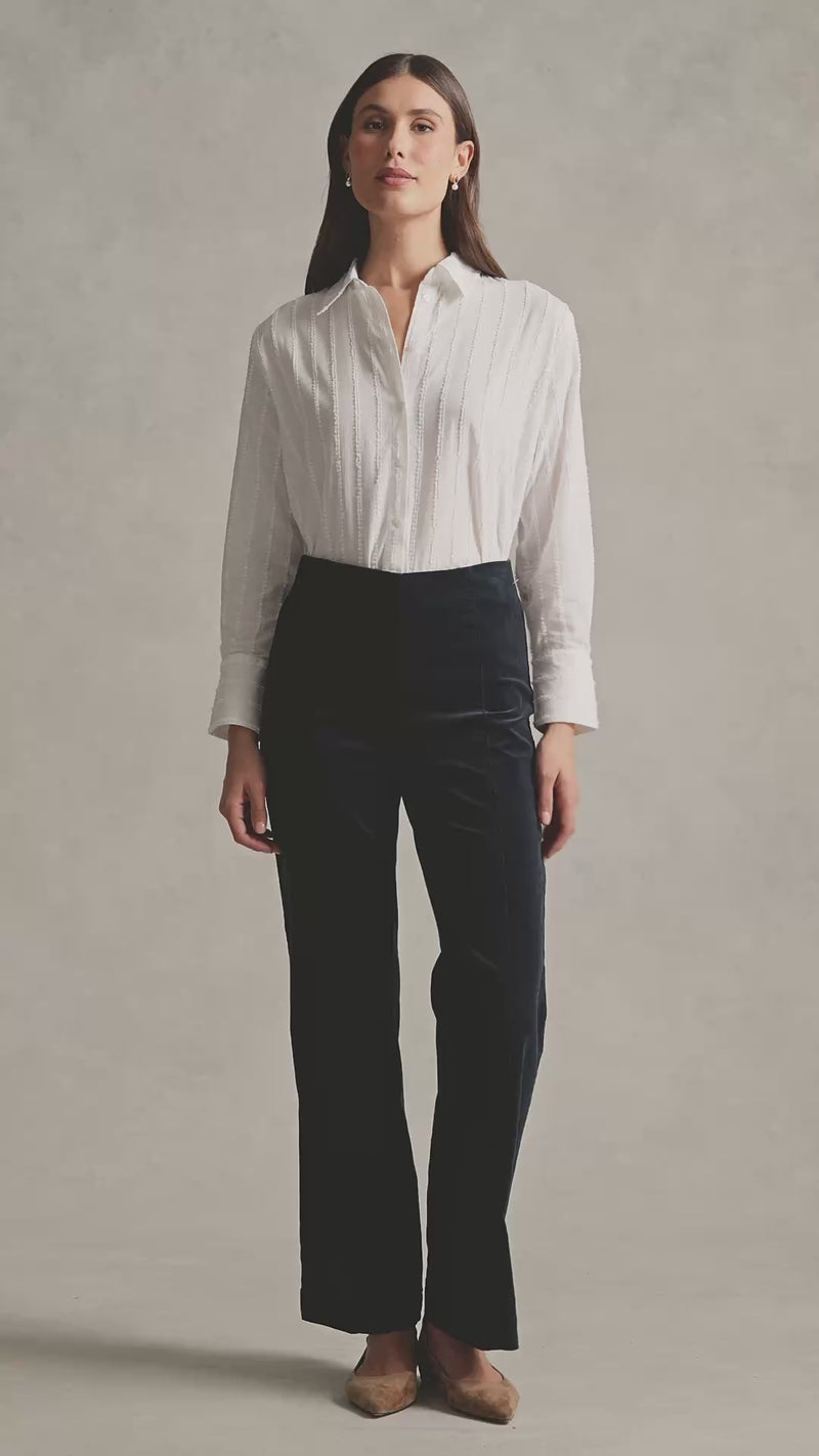Kick Flare Cord Pant - Ink