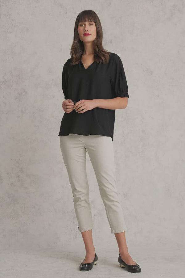 Frill Neck Blouse