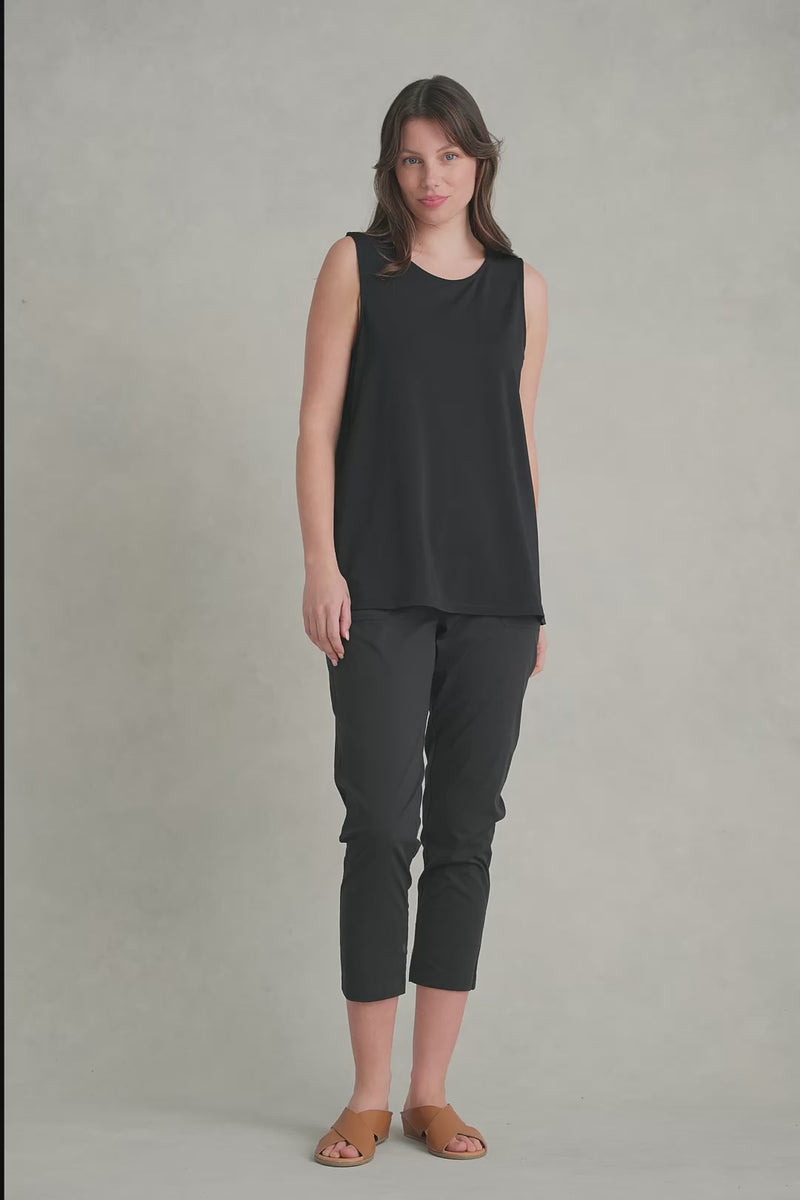 High Twist Jersey Cami - Black