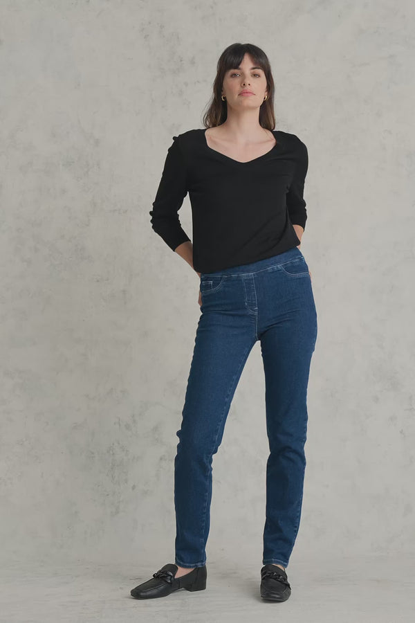 Bengajean® Straight Leg - Mid Indigo