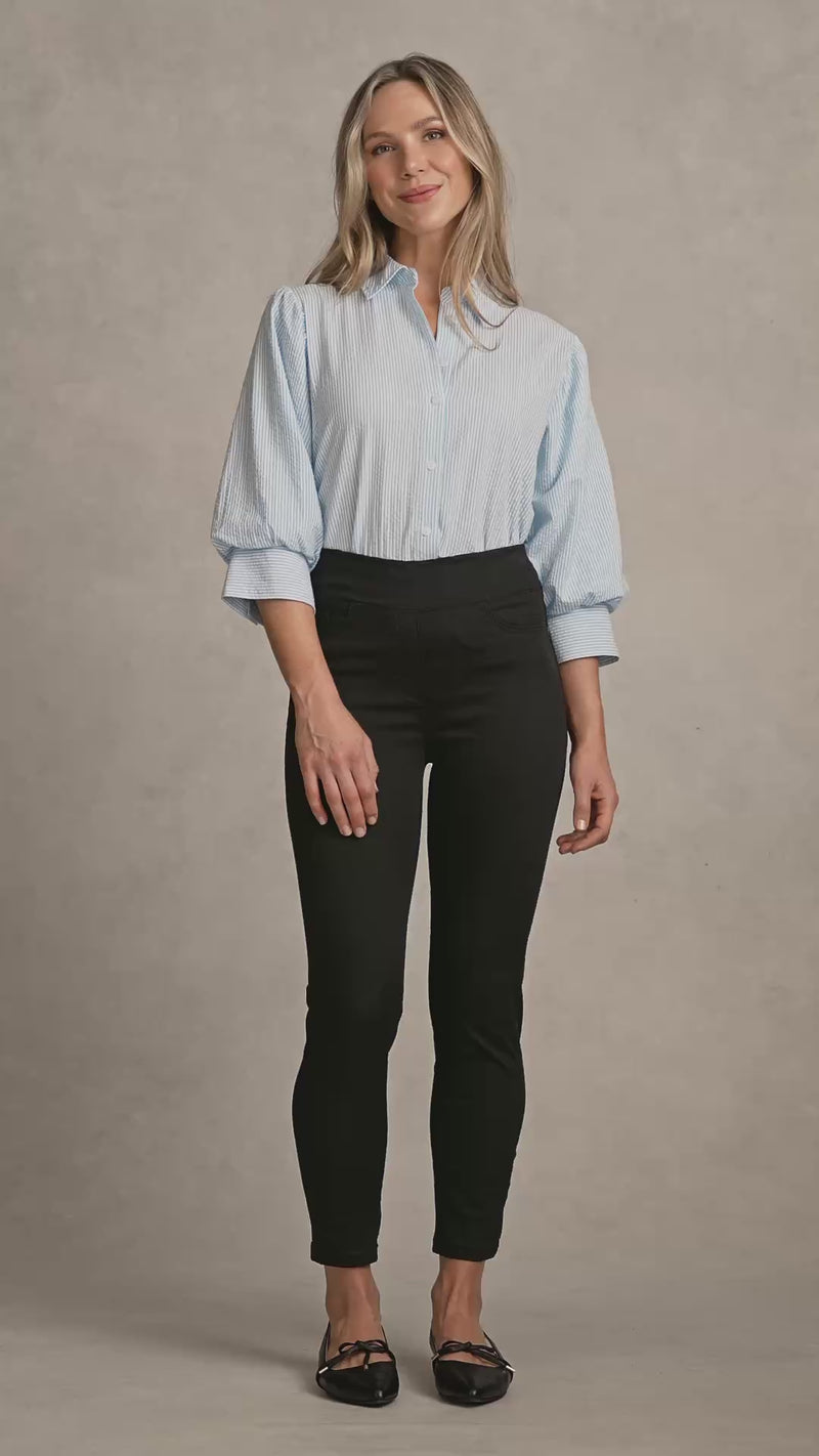 Bengajean® 7/8 Skinny Leg - Black
