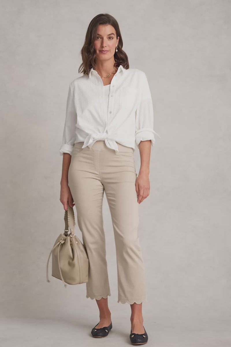 Bengajean® Scallop Detail – Stone