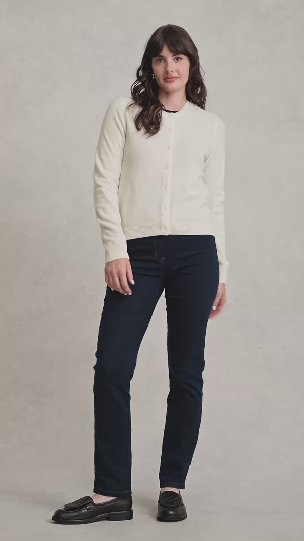 Classic Cardigan - Cream