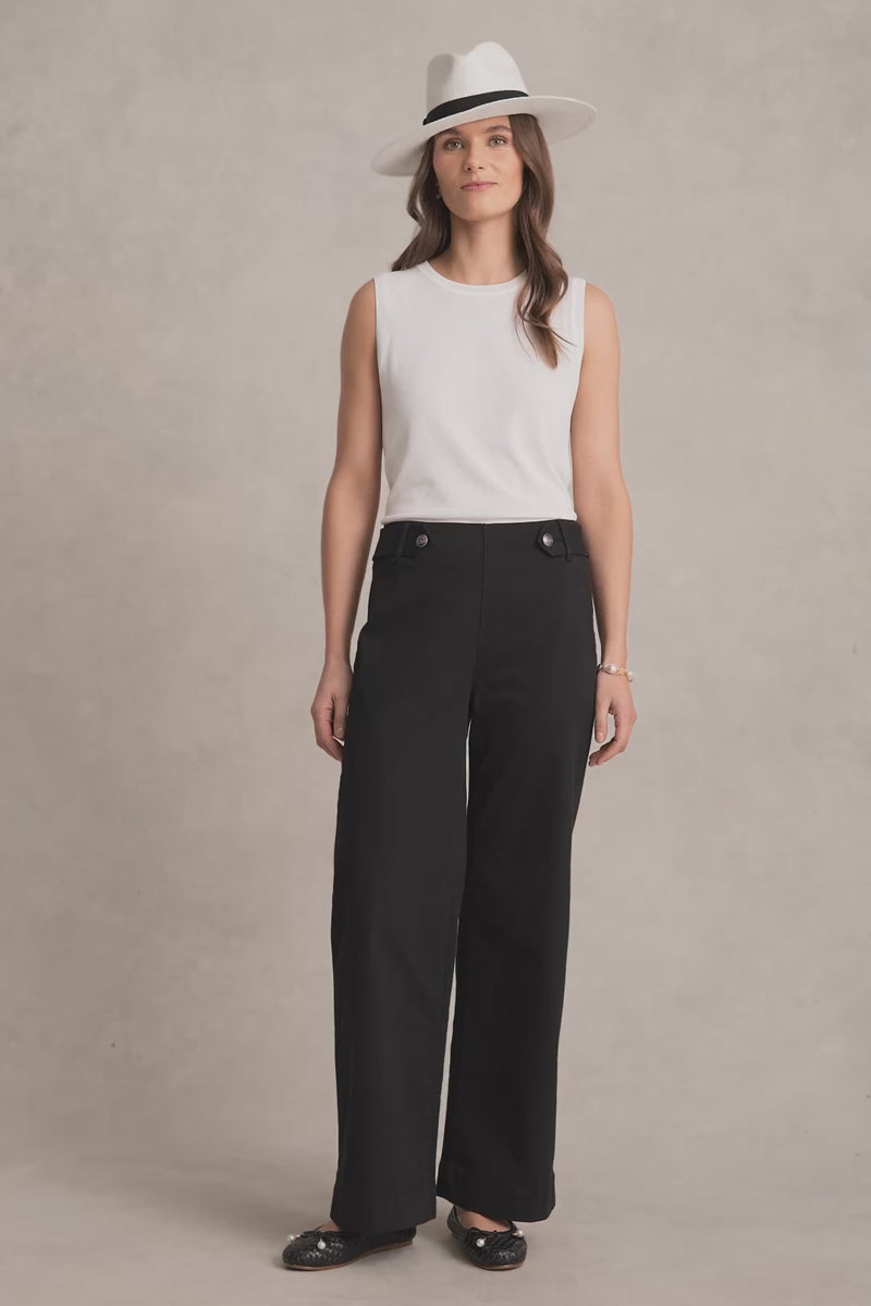 Wide Leg Jeans - Black