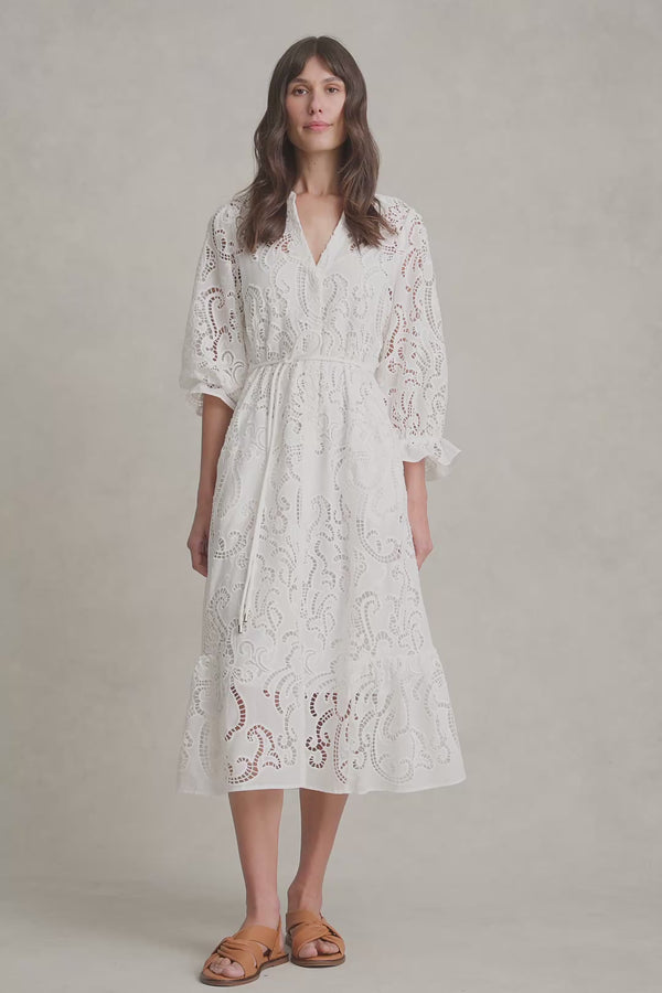 Broderie Lace Dress