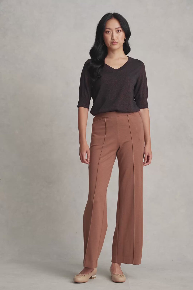 Wide Leg Pant - Camel