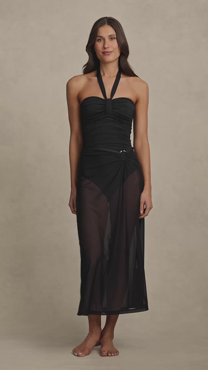 Mesh Skirt - Black