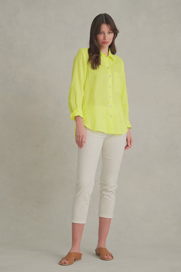 Lightweight French Linen Shirt