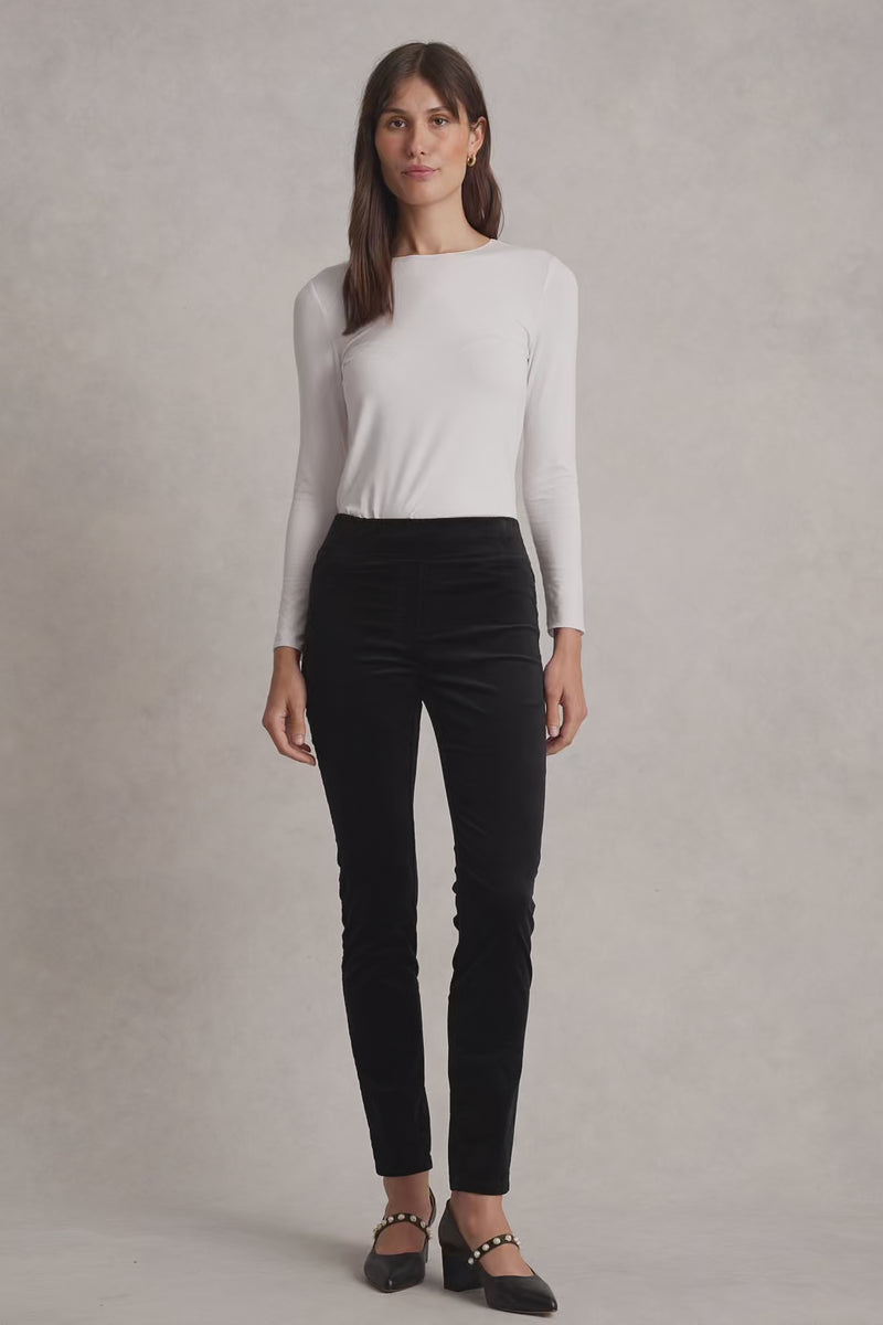BENGAJEAN VELVET SKINNY LEG - BLACK 
