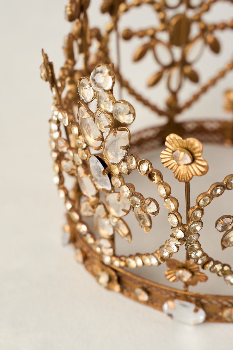 AROUN CROWN - ANTIQUE GOLD 