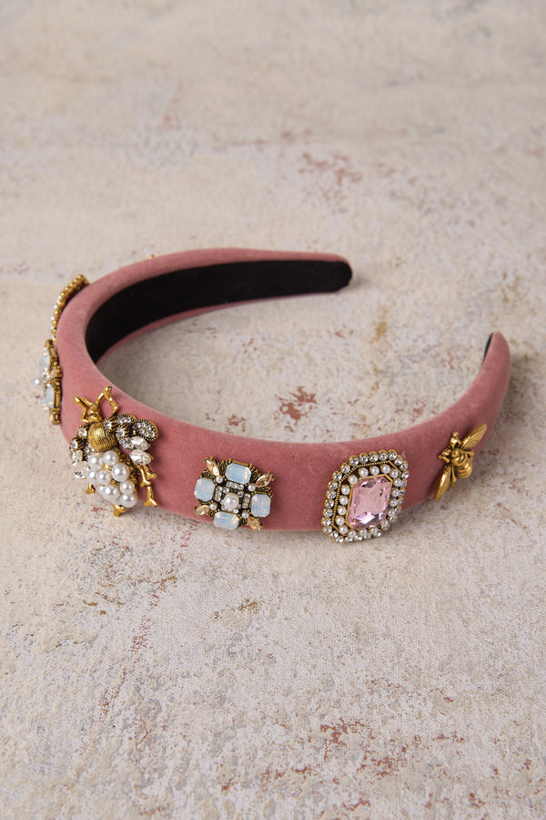 Velvet Jewel Headband