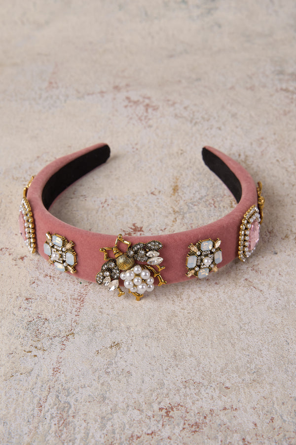 Velvet Jewel Headband